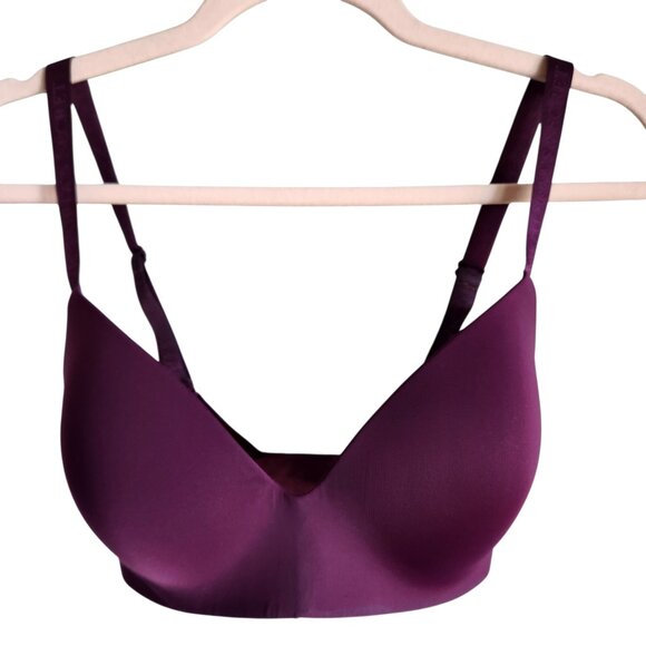 Victoria's Secret Other - Victoria's Secret Bra 32DD 32E Purple Plum Women's TShirt Lightly Lined Wireless